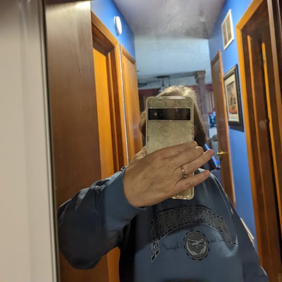 UNC Blue North Carolina Sweatshirt - Picture 2 of 4